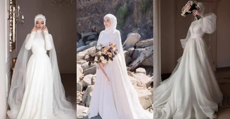 5 Rekomendasi Gaun Pengantin Muslimah Terbaik yang Lagi Hits 2025